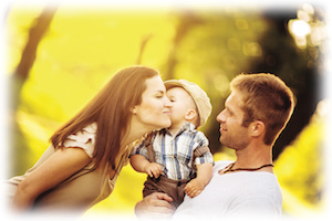 Signature Checking - Family picture Family of 3